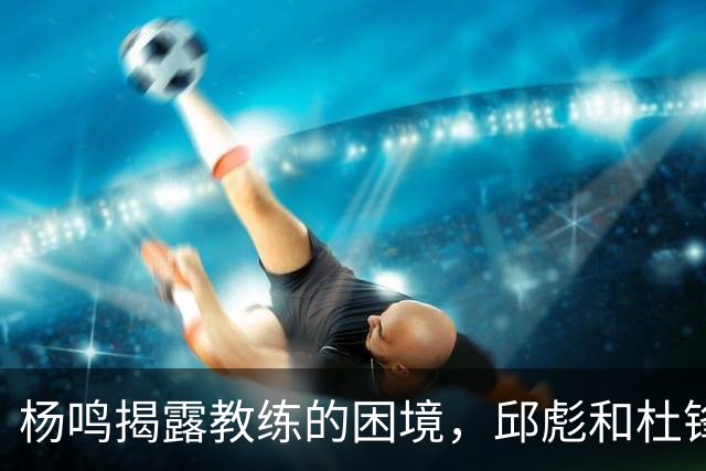 杨鸣揭露教练的困境，邱彪和杜锋的小团队行为是否成为自保策略？